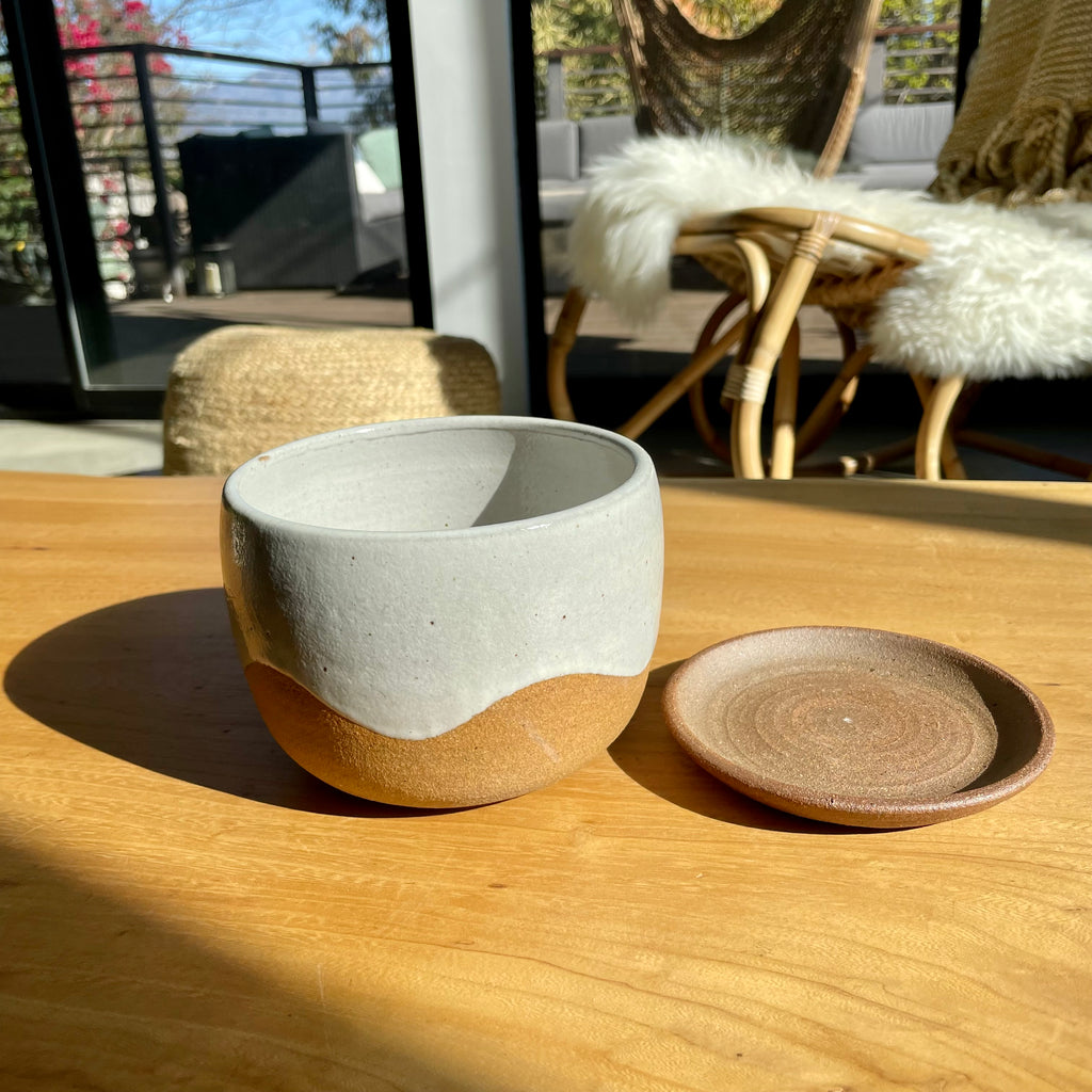 2-Tone Ceramic Planter